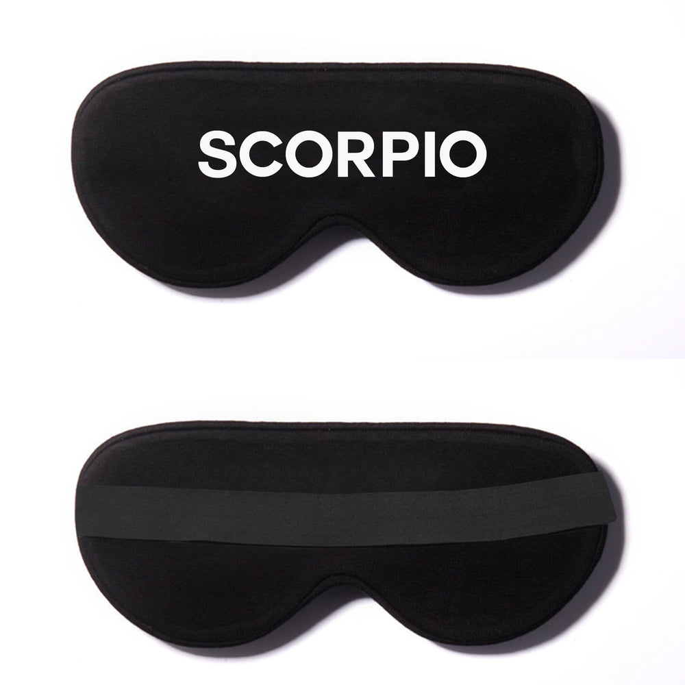 Scorpio Zodiac Cotton Lux Sleep Mask