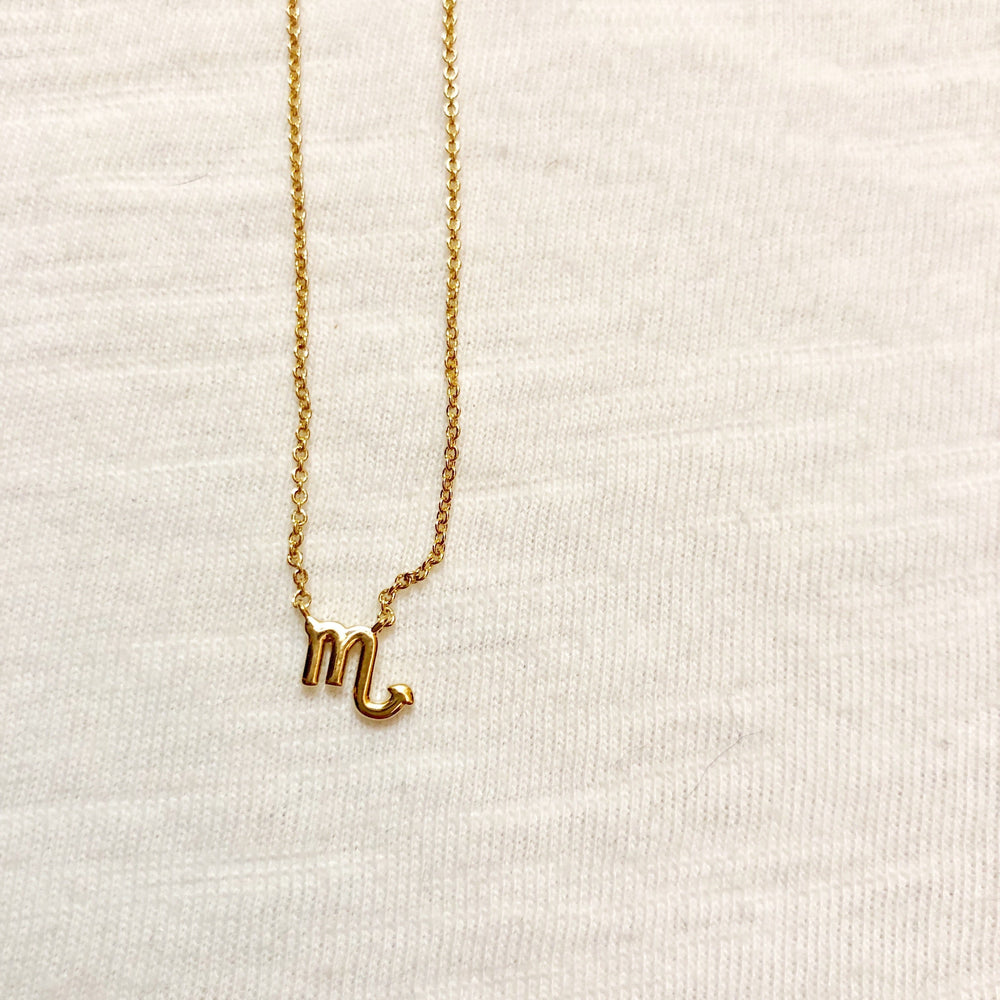 Virgo Zodiac Necklace